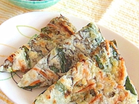 沖縄の味★もずくのヒラヤーチー